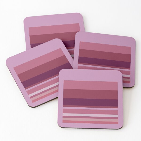 Item preview, Dusty Pinks Stripes Horizontal designed and sold by Art in My Loft.