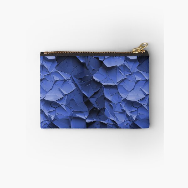 Item preview,  Vibrant royal blue crackle pattern designed and sold by MeLYQc.