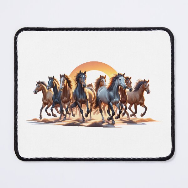 Item preview, Wild Horse Stampede designed and sold by absurditeestore.