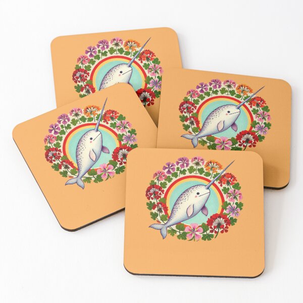 Item preview, Retro Narwhal designed and sold by FrictionMaxxing.