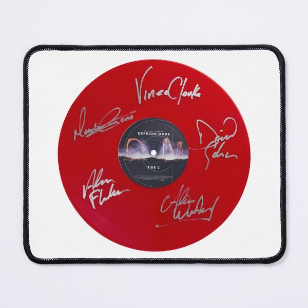 Item preview, Depeche Mode Live Autographed Vinyl Record Artwork designed and sold by RCCLTDUK.
