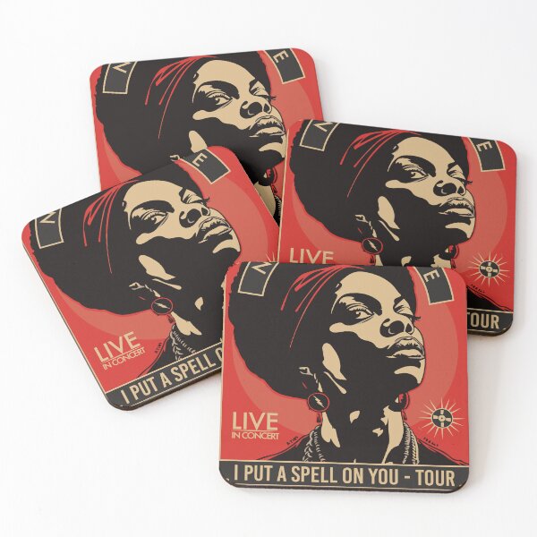 Item preview, Nina Simone- High Priestess of Soul Concert Poster designed and sold by 310BrandLA.