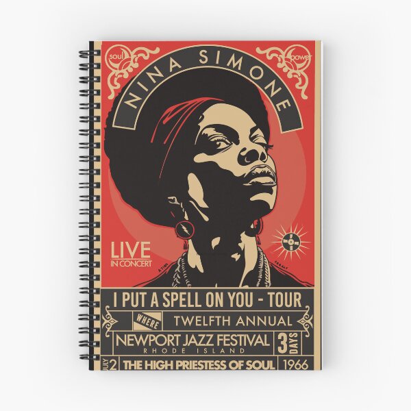 Item preview, Nina Simone- High Priestess of Soul Concert Poster designed and sold by 310BrandLA.