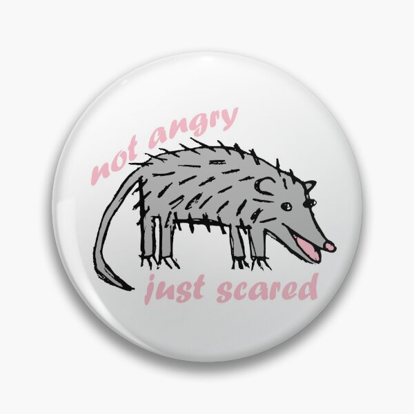 Item preview, Not angry, just scared designed and sold by Krabiburger.