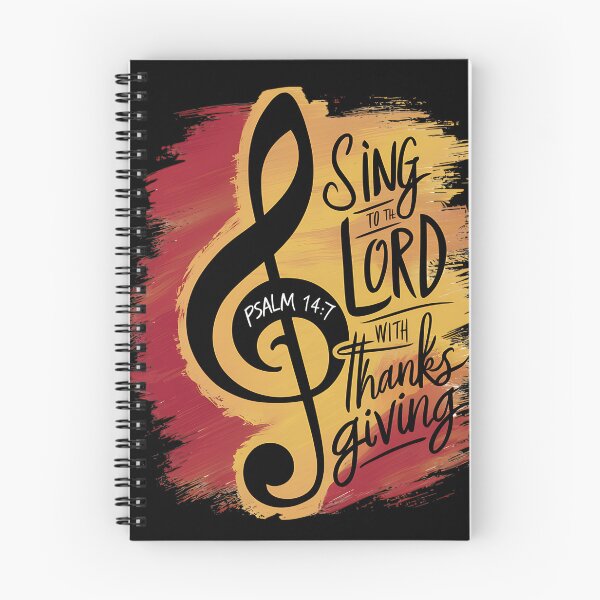 Item preview, Sing to the Lord with Thanks Giving designed and sold by Script-Melodies.