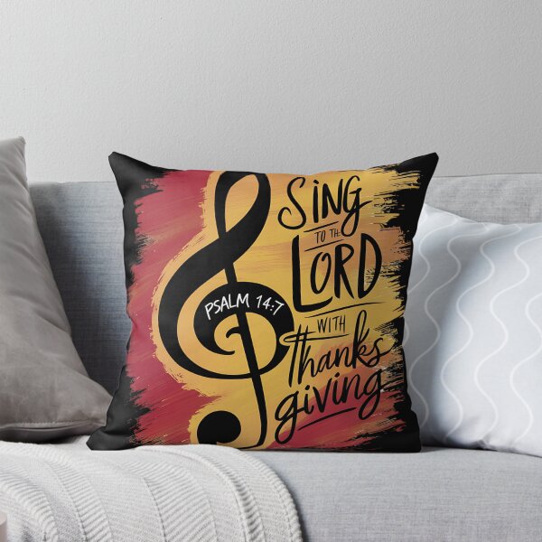 Item preview, Sing to the Lord with Thanks Giving designed and sold by Script-Melodies.
