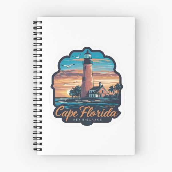 Item preview, Vintage Key Biscayne Florida Lighthouse T-Shirt Key Biscayne's destination Biscayne Tshirt Unisex t-shirt designed and sold by piketo.