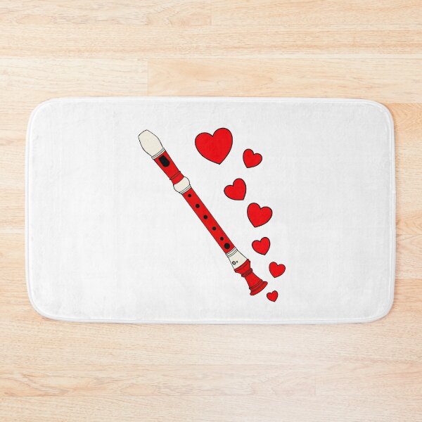 Item preview, Recorder Player Valentines Wedding Musician Music Teacher designed and sold by doodlerob.