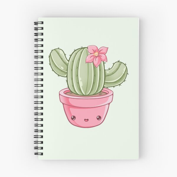 Item preview, Cactus in Pink Pot, kawaiicore, pinkcore, summer designed and sold by HoneyLoveCity.