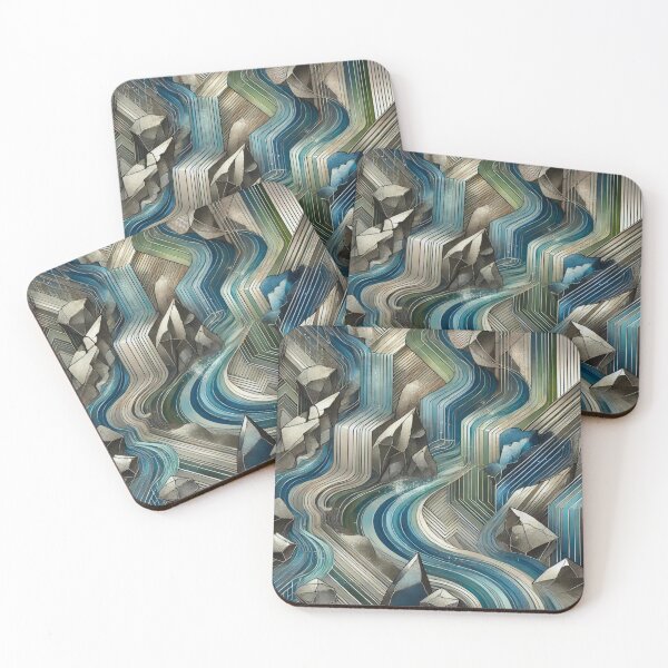 Item preview, Mountainous Flow designed and sold by Marinaso.