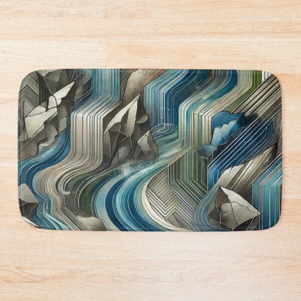 Item preview, Mountainous Flow designed and sold by Marinaso.