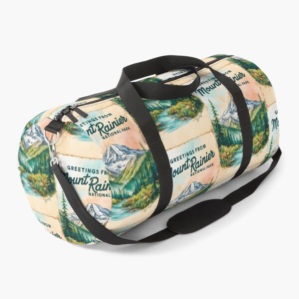 Item preview, Mount Rainier National Park Postcard Vintage Retro Travel Vintage designed and sold by TravelPostcardGems.
