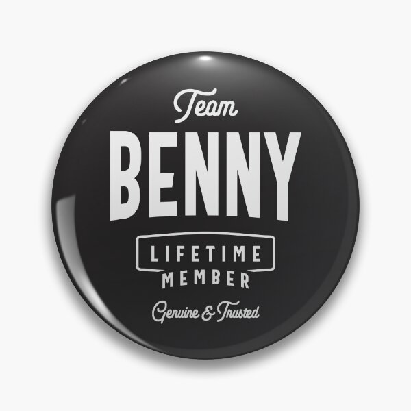 Item preview, Team Benny Lifetime Member Funny Name Benny designed and sold by cidolopez.