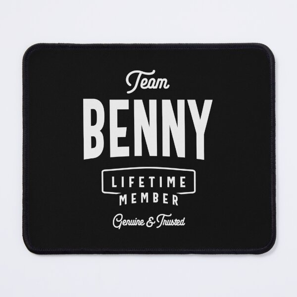Item preview, Team Benny Lifetime Member Funny Name Benny designed and sold by cidolopez.