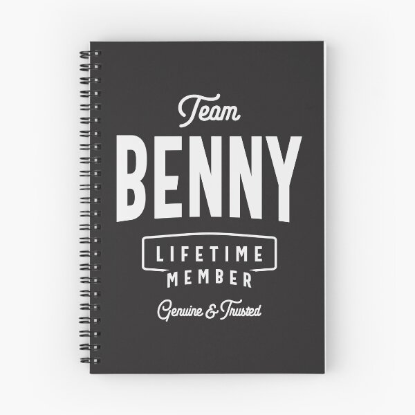 Item preview, Team Benny Lifetime Member Funny Name Benny designed and sold by cidolopez.