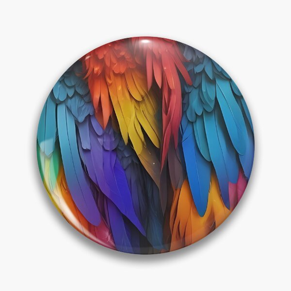 Item preview, Feathered Rainbow Wings designed and sold by Zenvo.