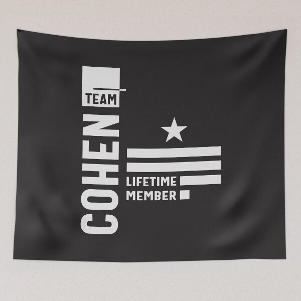 Item preview, Team Cohen Lifetime Member Funny Name Cohen  designed and sold by cidolopez.