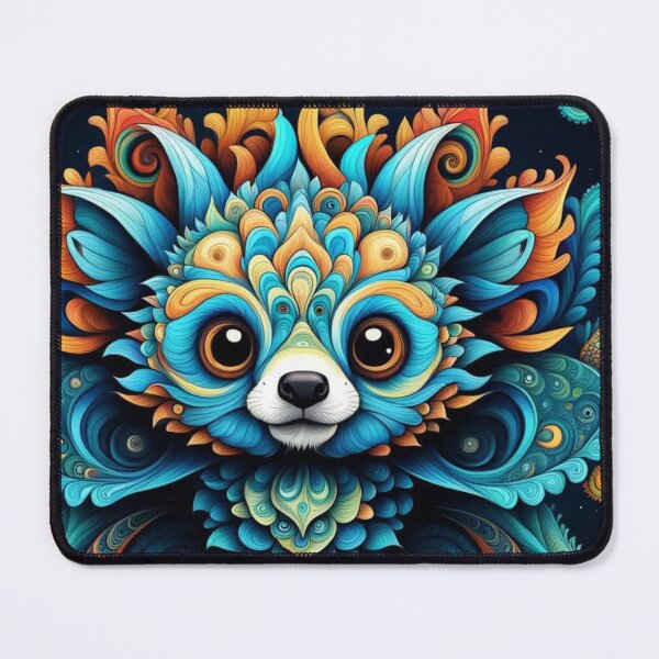 Item preview, Patterned Colourful Fox designed and sold by FuzyFriendHaven.