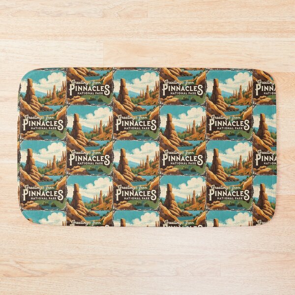 Item preview, Pinnacles National Park Postcard Vintage Retro Travel Vintage designed and sold by TravelPostcardGems.