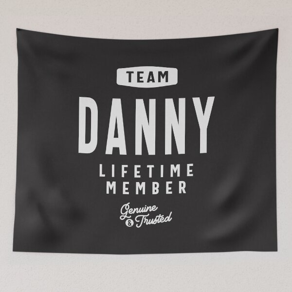 Item preview, Team Danny Lifetime Member Funny Name Danny designed and sold by cidolopez.