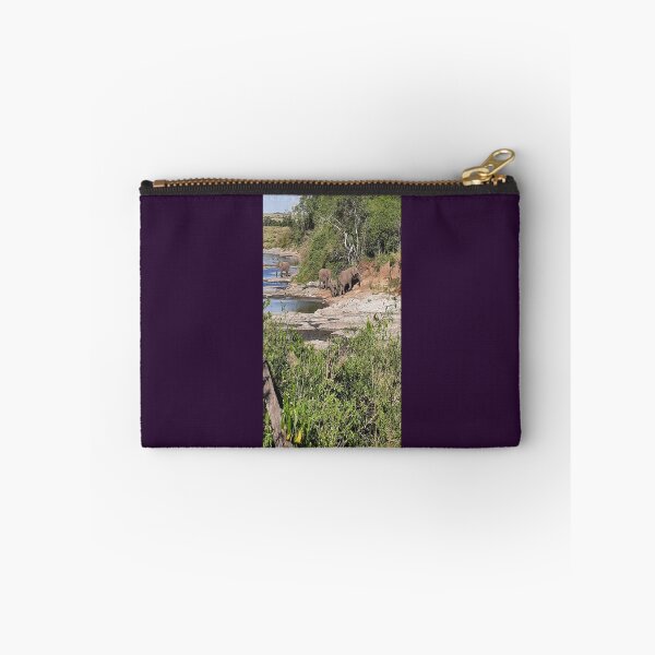 Item preview, Elephants in the Mara River designed and sold by annenambiro.
