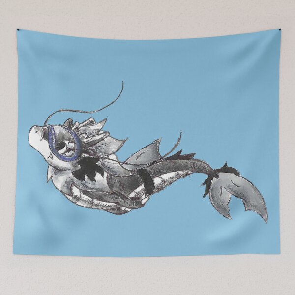 Item preview, Little Dragon Shark designed and sold by KOKeefeArt.