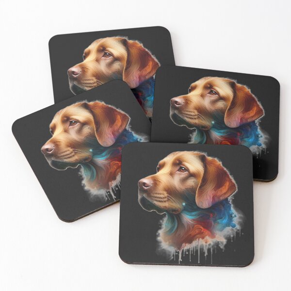 Item preview, water colored Labrador retriever designed and sold by laser1064.
