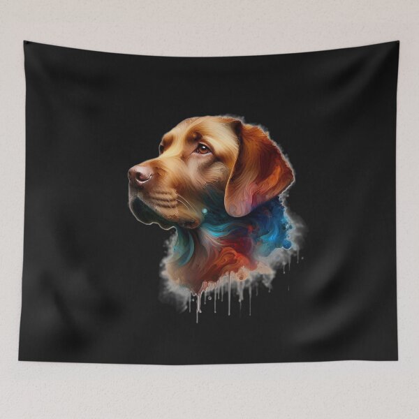 Item preview, water colored Labrador retriever designed and sold by laser1064.