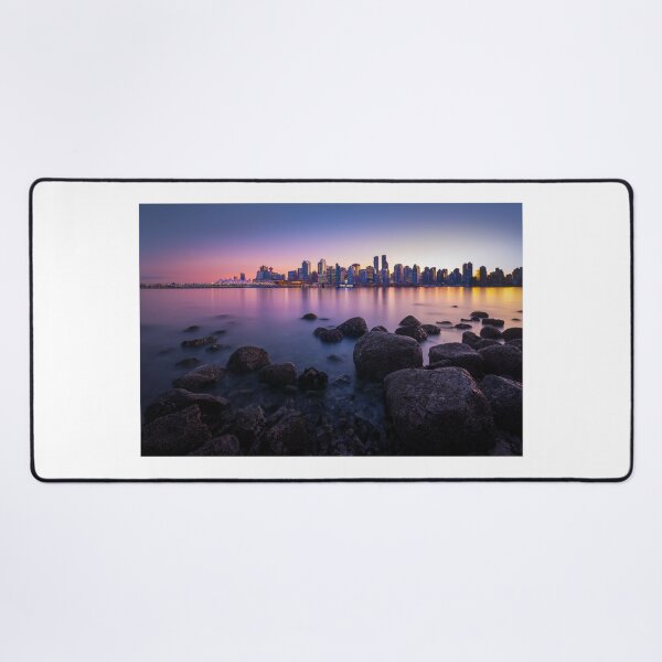 Item preview, Downtown Vancouver calm sunset tones designed and sold by harodocore.