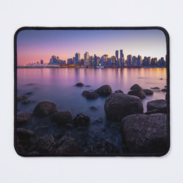 Item preview, Downtown Vancouver calm sunset tones designed and sold by harodocore.