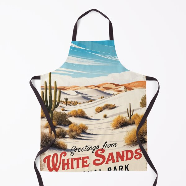 Item preview, White Sands National Park Postcard Vintage Retro Travel Vintage designed and sold by TravelPostcardGems.