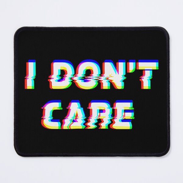 Item preview, I don't care - Optical illusion designed and sold by LoFi-OG.