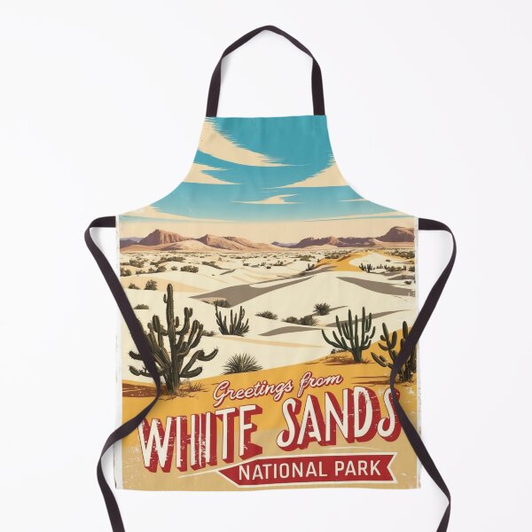 Item preview, White Sands National Park Postcard Vintage Retro Travel Vintage designed and sold by TravelPostcardGems.