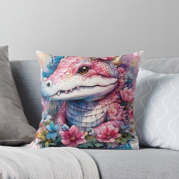 Item preview, Pink Crocodile designed and sold by FuzyFriendHaven.