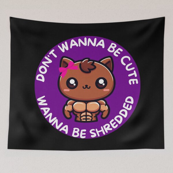 Item preview, GYM GIRL KITTEN designed and sold by DivineMovement.