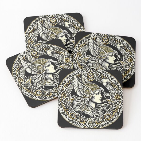 Item preview, valkyrie scrollwork designed and sold by Foxlindesigns.