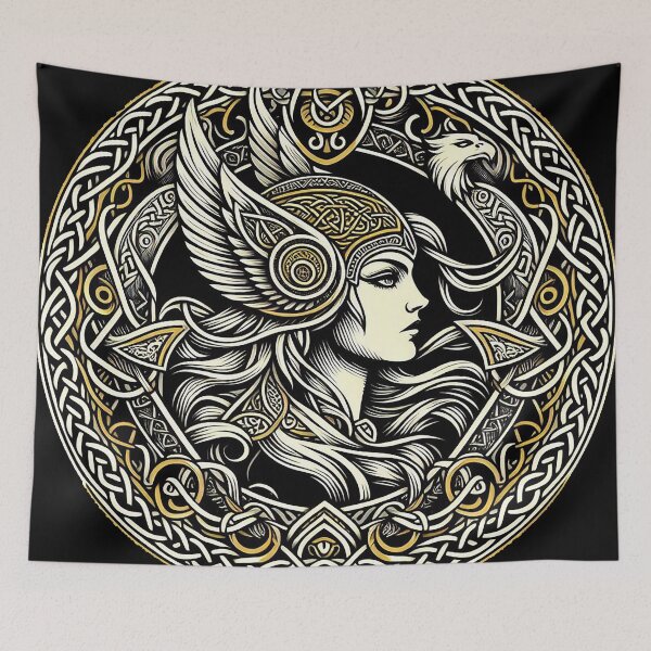 Item preview, valkyrie scrollwork designed and sold by Foxlindesigns.