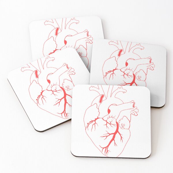 Item preview, Realistic Red Heart designed and sold by yodaearzclub.
