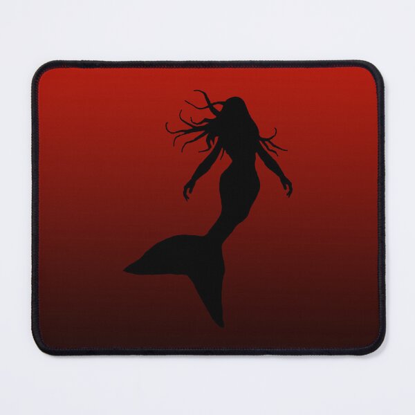 Item preview, Mythical Mermaid Silhouette Under the Sea Art 1 of 4 designed and sold by Beachy.
