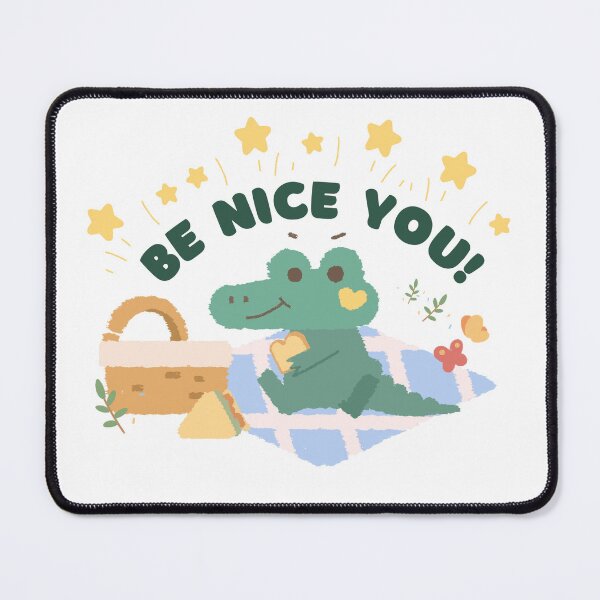 Item preview, Be Nice You: Crocodile Picnic Fun designed and sold by HELL0WBELLO.