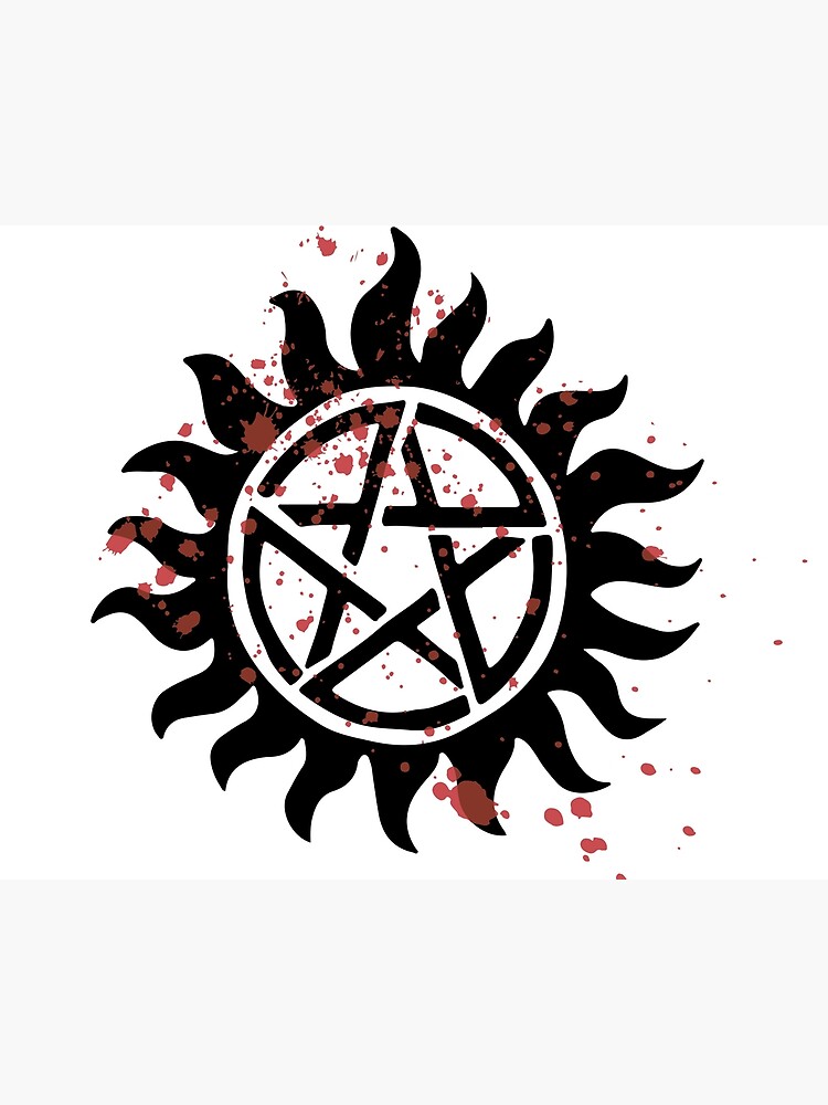 Full Circle Tattoo - Anti-possession symbol to ward off demonic possession  ~ from the show Supernatural! By Hannah | فېسبوک