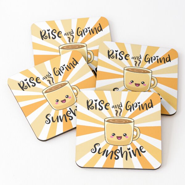 Item preview, Rise and Grind Sunshine designed and sold by ScribbleLoft.