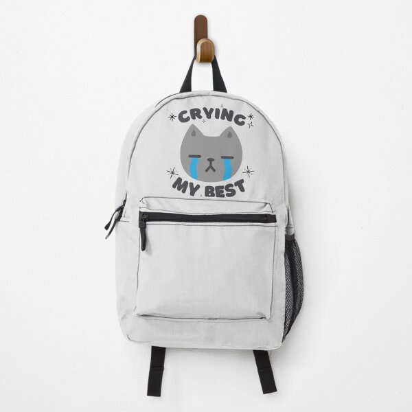 Item preview, Crying My Best : Cat Be Nice Reminder designed and sold by HELL0WBELLO.