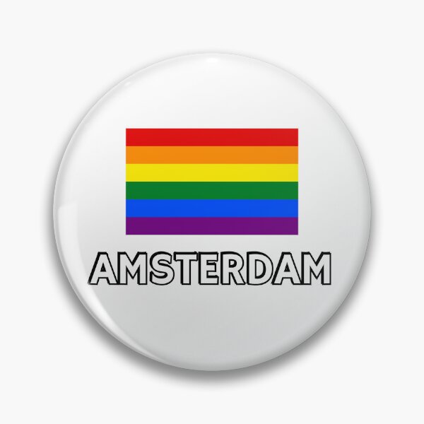 Item preview, Pride Flag Amsterdam designed and sold by Inspirationmotivation.