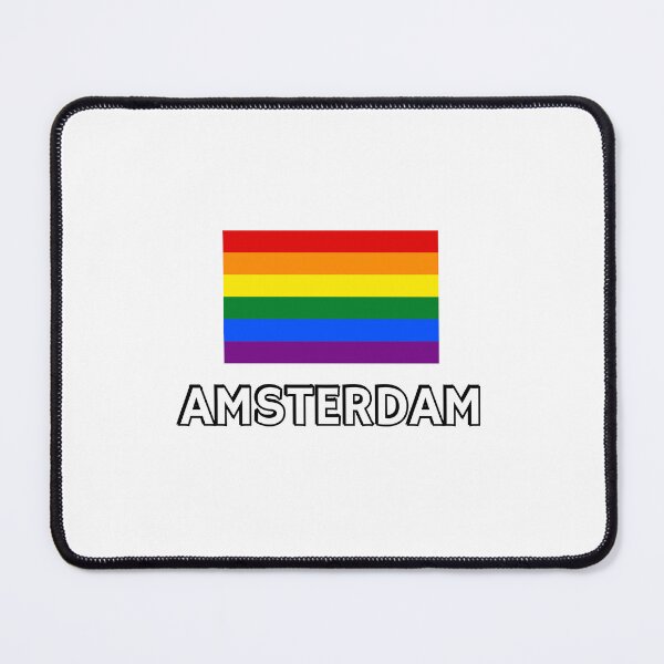 Item preview, Pride Flag Amsterdam designed and sold by Inspirationmotivation.