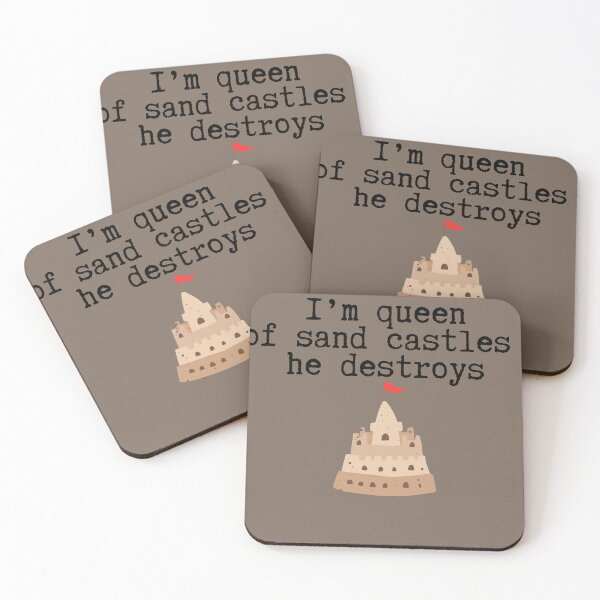 Item preview, Im queen of sand castles he destroys designed and sold by DelfisArt.