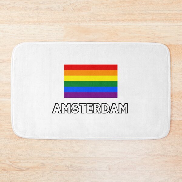 Item preview, Pride Flag Amsterdam designed and sold by Inspirationmotivation.