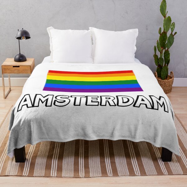 Item preview, Pride Flag Amsterdam designed and sold by Inspirationmotivation.