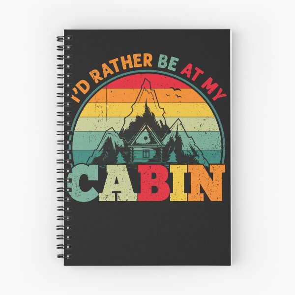 Aperçu de l'œuvre Je préfère être dans ma cabine Dire drôle Cabin Lover créée et vendue par REDDLINE.