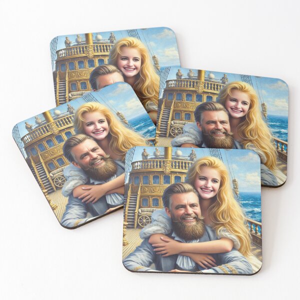 Item preview, Funny Royal Portrait Model 001B - King and his Queen designed and sold by Devaland13.